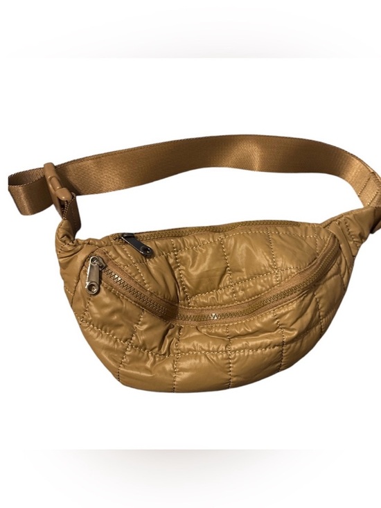 Ampere Creations Handbags - Ampere Creations Unisex Riley's Puffer Bum Fanny Belt Bag Tan